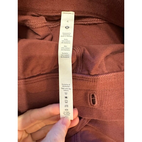 Lululemon Scuba French Terry Joggers - Size 4 - Picture 3 of 3